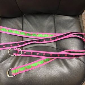 Two Lilly Pulitzer belts